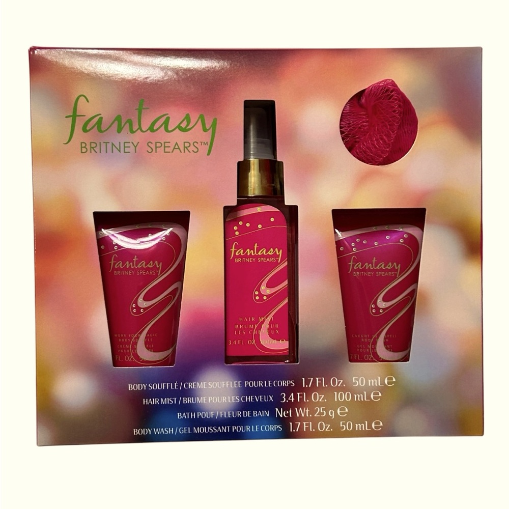 Fantasy Britney Spears Women’s 4 Piece Gift Set NIB